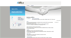 Desktop Screenshot of kkp.cz