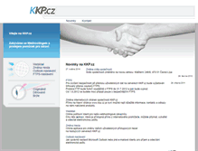 Tablet Screenshot of kkp.cz
