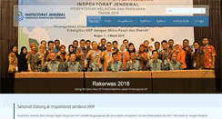 Desktop Screenshot of itjen.kkp.go.id